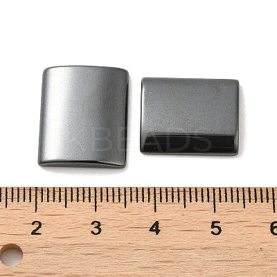 Synthetic Non-magnetic Hematite Cabochons G-K348-01E-1