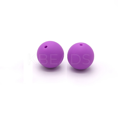 Silicone Beads Round Rubber Bead 15MM Loose Spacer Beads for DIY Supplies Jewelry Keychain Making FIND-SX0001-159-1