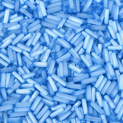 Glass Bugle Beads X-SEED-N007-28E-1
