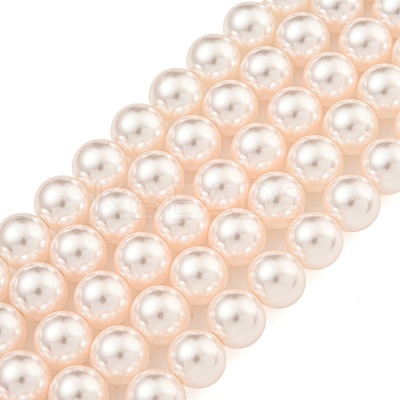 Glass Pearl Beads Strands HY-G002-01E-03-1