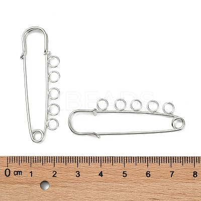 Iron Safety Brooch Findings X-MAK-Q004-04-1