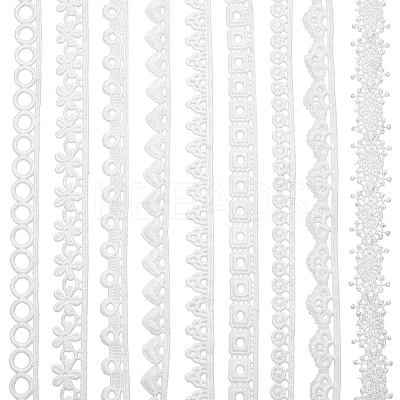 9 Styles Mixed Shapes Lace Ribbon OCOR-GA0002-51-1