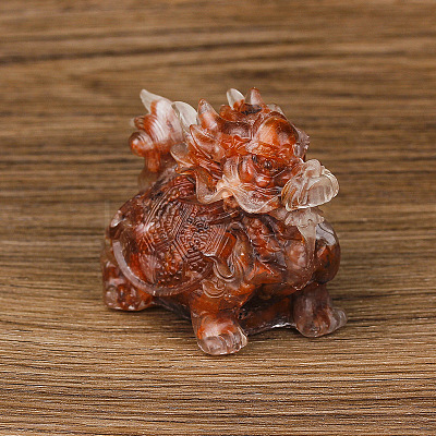 Resin Dragon Display Decoration PW-WG62490-09-1