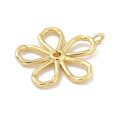 Rack Plating Brass Pendants KK-G515-25G-1