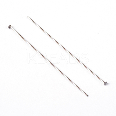 Brass Flat Head Pins LS-HP5.0cmCY-NF-1