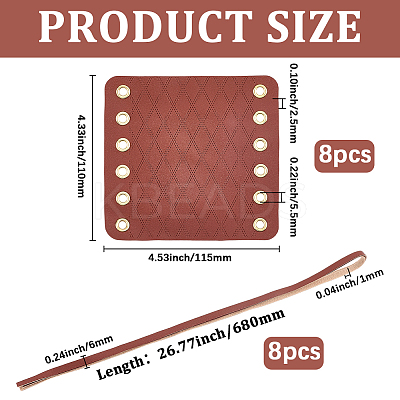 Imitation Leather Road Cycling Bicycle Handlebar Cover Grips AJEW-WH20018-101A-1