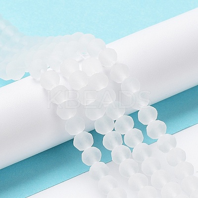 Transparent Glass Beads Strands EGLA-A034-T3mm-MD19-1