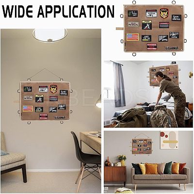 Nylon Brooch Pin Display Organizer DJEW-WH0034-32-1