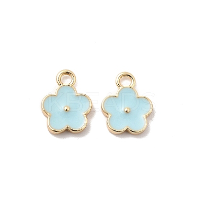 Brass Enamel Pendants KK-A277-02G-02-1