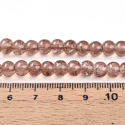 Crackle Glass Beads Strands LS-CCG-Q001-6mm-07-1
