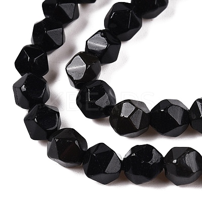 Natural Obsidian Beads Strands G-T138-215-1