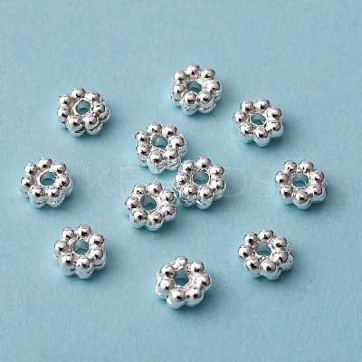 Tibetan Style Alloy Daisy Spacer Beads LF0991Y-S-RS-1