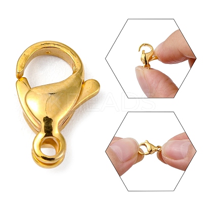 304 Stainless Steel Lobster Claw Clasps STAS-R050-13x8mm-02-1