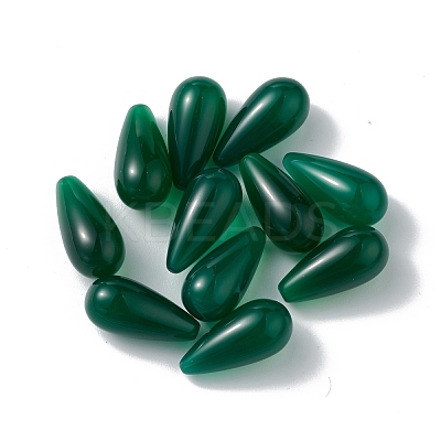 Natural Green Onyx Agate Beads G-F741-02B-01-1
