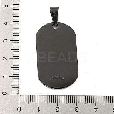 316 Surgical Stainless Steel Pendants STAS-E212-123EB-03-1