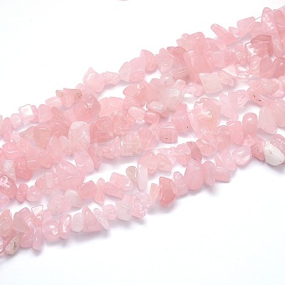 Natural Rose Quartz Beads Strands LS-G-O049-B-60-1
