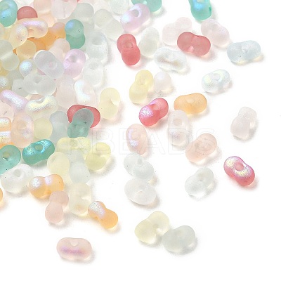 Glass Frosted Seed Beads SEED-NH0002-01G-1
