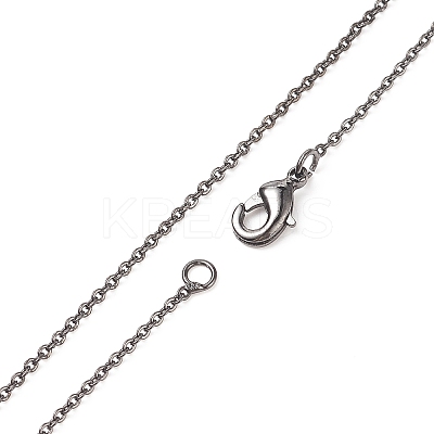Brass Chain Necklaces MAK-L009-03-1