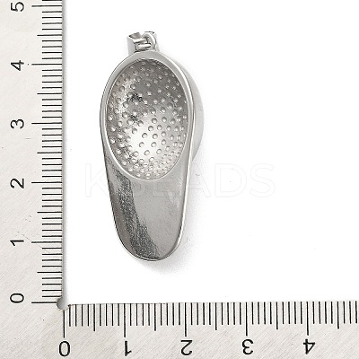 304 Stainless Steel Pendants STAS-Q343-11P-1