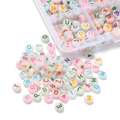 1350Pcs 27 Style Acrylic Beads MACR-YW0002-15-1