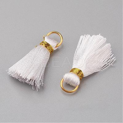Nylon Tassel Pendant Decoration AJEW-F022-M-1