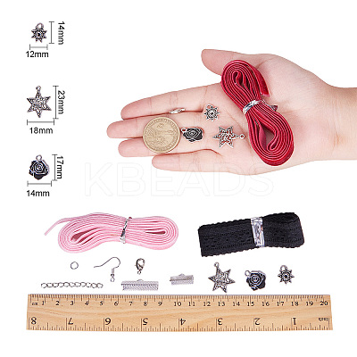 DIY Collarbone Chain Necklace Making DIY-SC0004-06-1