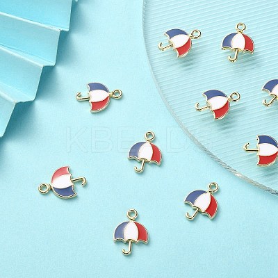 Alloy Enamel Pendants ENAM-YW0002-23-1