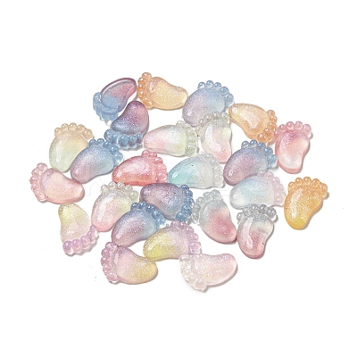 Luminous Transparent Resin Decoden Cabochons RESI-D013-02-1