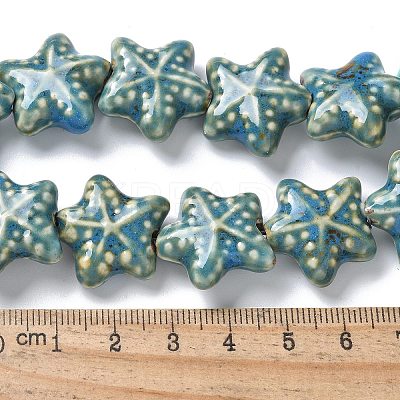 Ocean Series Handmade Porcelain Beads PORC-R002-05-05-1
