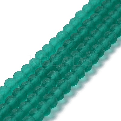 Transparent Glass Beads Strands EGLA-A034-T3mm-MD18-1
