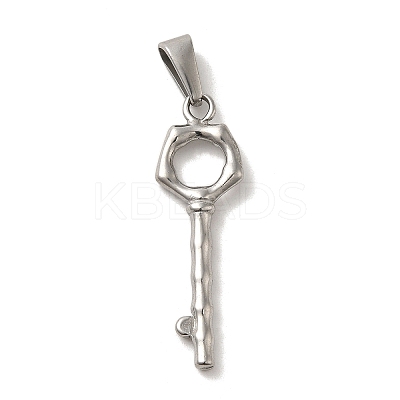 Non-Tarnish 304 Stainless Steel Pendants STAS-B053-21P-1