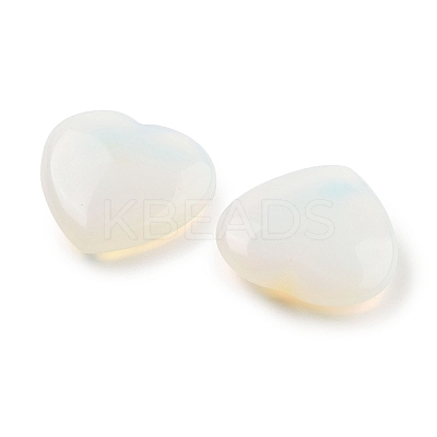 Heart Opalite Palm Stones G-C134-06A-06-1