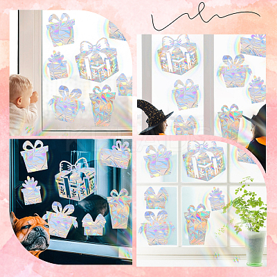 PVC Waterproof Shopwindow Decorative Sticker DIY-WH20007-17L-1