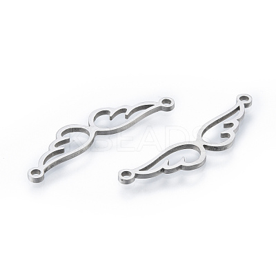 201 Stainless Steel Connector Charms STAS-N090-LA936-1-1