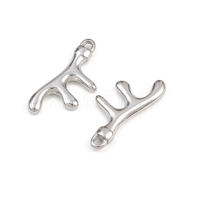 304 Stainless Steel Pendants STAS-L303-26P-02-1