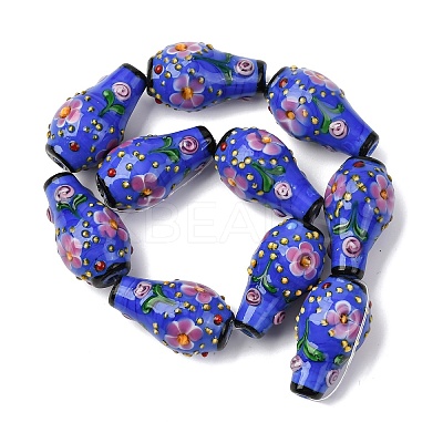 Handmade Lampwork Beads LAMP-F041-01A-1