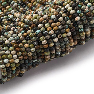 Natural Chrysocolla Beads Strands G-RM2025-D14-E-1