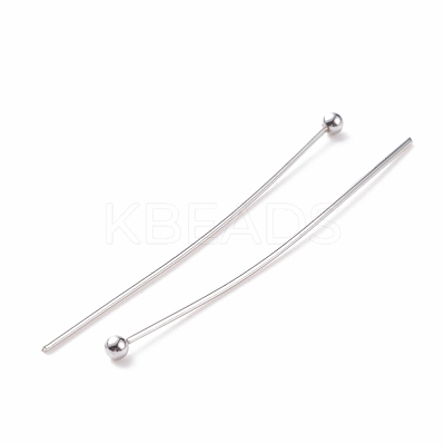Tarnish Resistant 304 Stainless Steel Ball Head pins STAS-R051-40mm-1