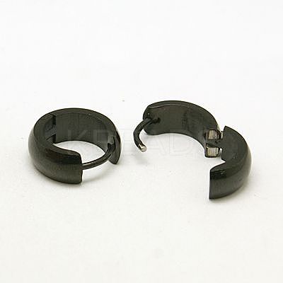 Fashion 304 Stainless Steel Hoop Earrings EJEW-G121-47-2-1