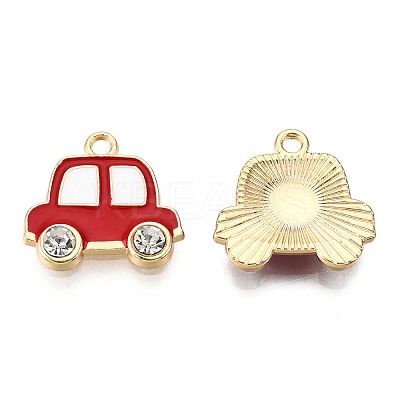 Alloy Enamel Pendants ENAM-S119-015E-1
