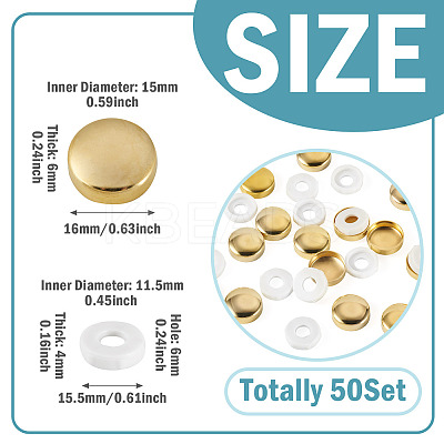 Iron & Plastic Screw Cap IFIN-TAC0007-05G-1