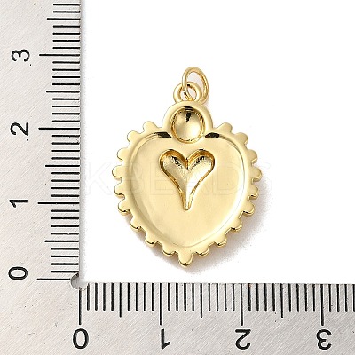 Rack Plating Brass Cubic Zirconia Pendants KK-Q795-23G-1