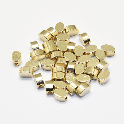 Long-Lasting Plated Brass Beads KK-K193-058G-NF-1