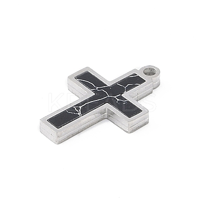 304 Stainless Steel Pendants STAS-S136-03P-1