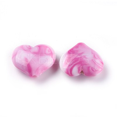 Acrylic Imitation Gemstone Beads MACR-E205-09H-1