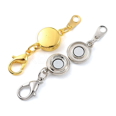 4 Sets 2 Colors Alloy Magnetic Clasps FIND-YWC0003-02-1