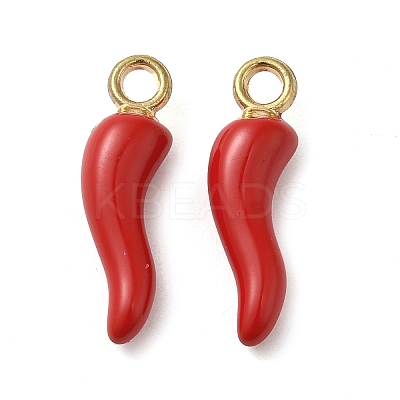 Alloy Enamel Pendants ENAM-Q507-14G-1