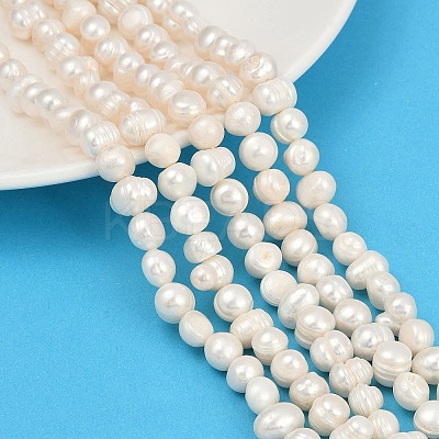 Natural Cultured Freshwater Pearl Beads Strands PEAR-I007-07J-09A-1