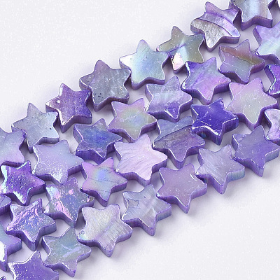 Freshwater Shell Beads Strands SHEL-N026-08D-1