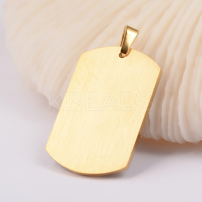 304 Stainless Steel Enamel Pendants STAS-O075-07AG-1
